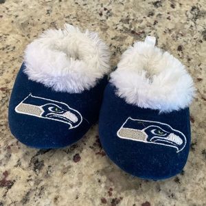 Baby Seahawks Slippers